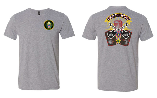 "RockStar Battalion" Rock the House Design on Gray - Only in Clev 