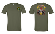 "RockStar Battalion" Rock the House Design on Military Green