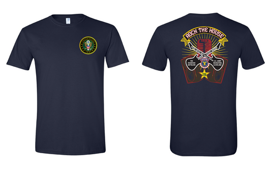 "RockStar Battalion" Rock the House Design on Navy - Only in Clev 