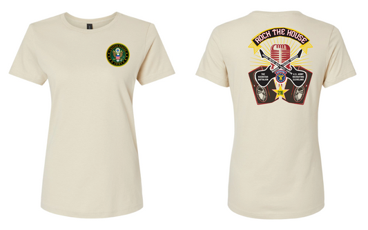 "RockStar Battalion" Rock the House Design on Tan - Only in Clev 