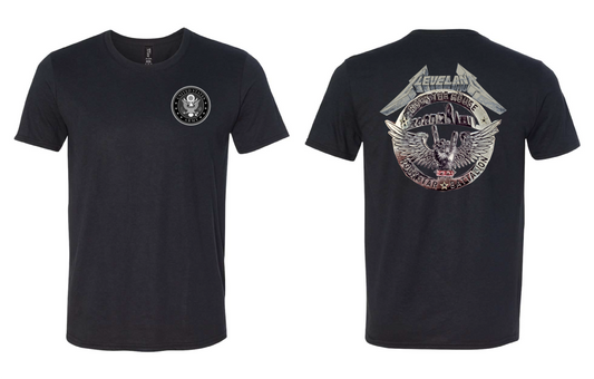 "RockStar Battalion" RockStar Metal Design on Black - Only in Clev 