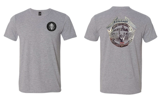 "RockStar Battalion" RockStar Metal Design on Gray - Only in Clev 