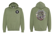 "RockStar Battalion" RockStar Metal Design on Military Green