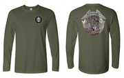 "RockStar Battalion" RockStar Metal Design on Military Green