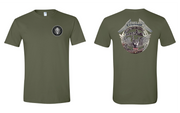 "RockStar Battalion" RockStar Metal Design on Military Green