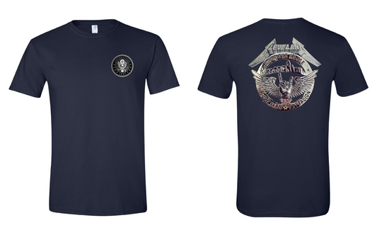 "RockStar Battalion" RockStar Metal Design on Navy - Only in Clev 