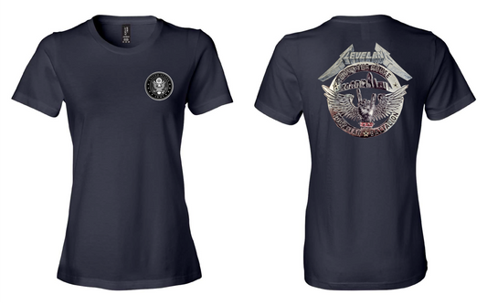 "RockStar Battalion" RockStar Metal Design on Navy - Only in Clev 