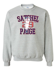 "Satchel Paige" Design on Gray