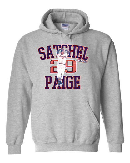 "Satchel Paige" Design on Gray - Only in Clev 