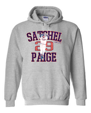 "Satchel Paige" Design on Gray