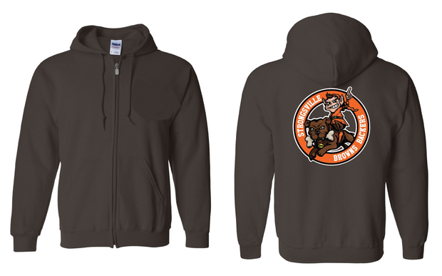 Strongsville Browns Backers Design on Brown