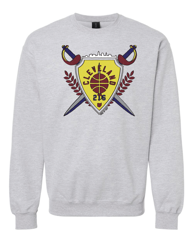 "Cleveland Shield" Design on Gray