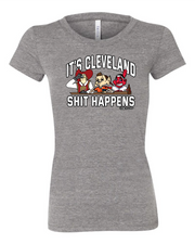 "All Sports Shit Happens Design" on Gray