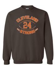"Cleveland Strong" Design on Brown