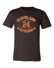 "Cleveland Strong" Design on Brown