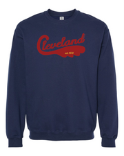 "Cleveland Swoosh 1970" Design on Navy