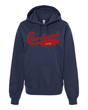 "Cleveland Swoosh 1970" Design on Navy