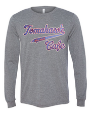 "Tomahawk Cafe" Design on gray