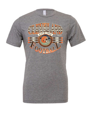 "Cleveland  Football Vintage" Design on Gray