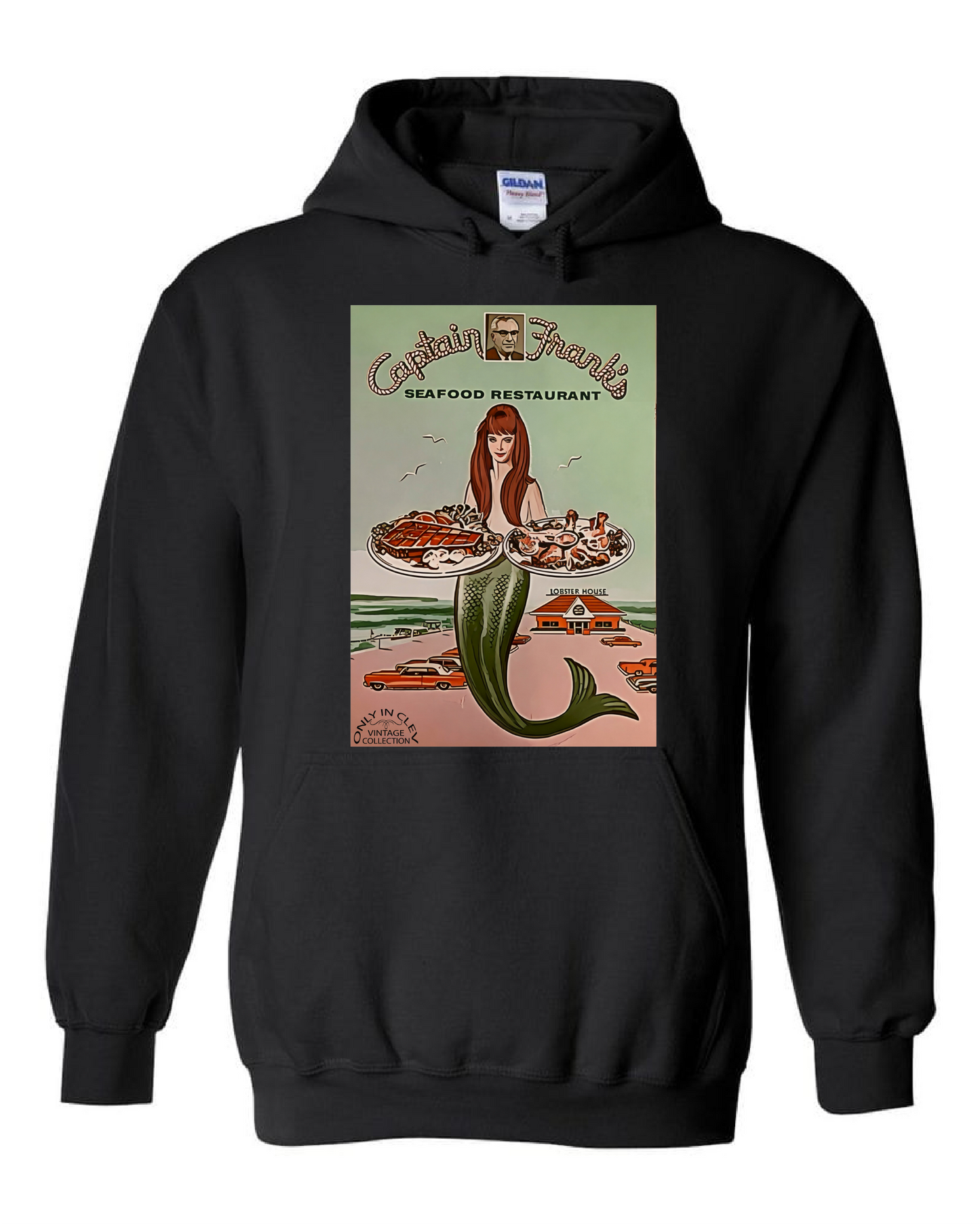 "Captain Frank's" Design on Black - Only in Clev 