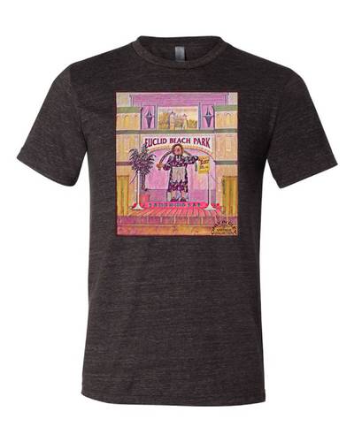 "Euclid Beach Laughing Sal" Design on Black