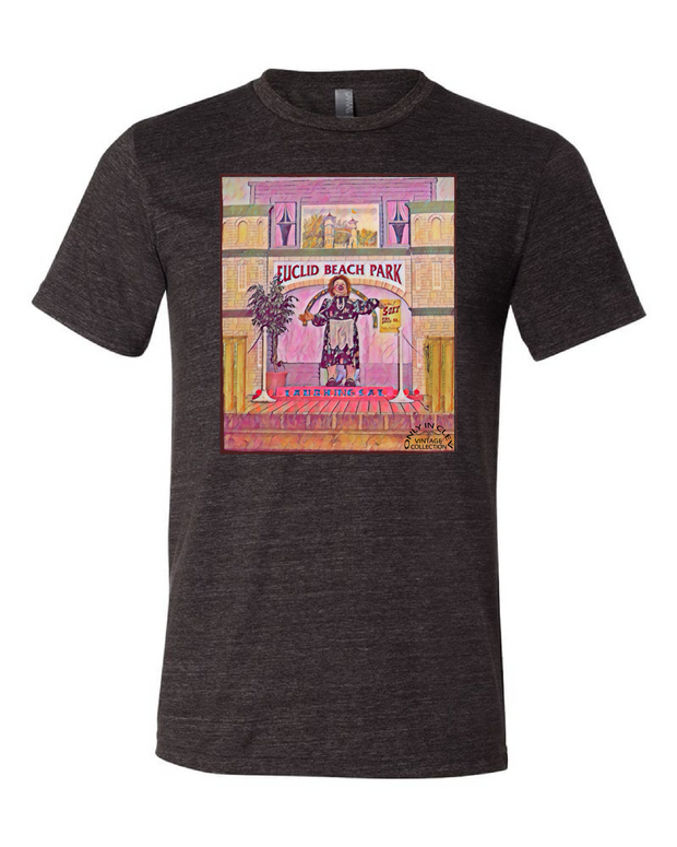 "Euclid Beach Laughing Sal" Design on Black