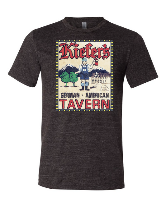 "Kiefer's Tavern" Design on Black - Only in Clev 