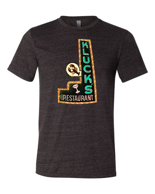 "Klucks Restaurant" Design on Black - Only in Clev 