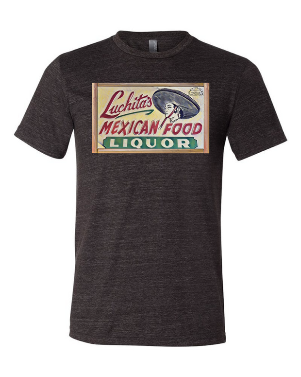 "Luchita's Mexican Restaurant" Design on Black