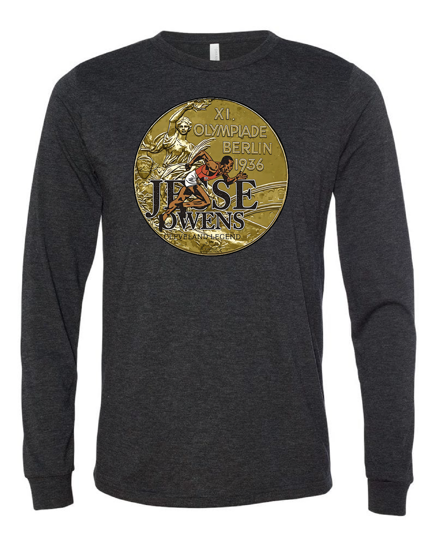 "Jesse Owens" Design on Black - Only in Clev 