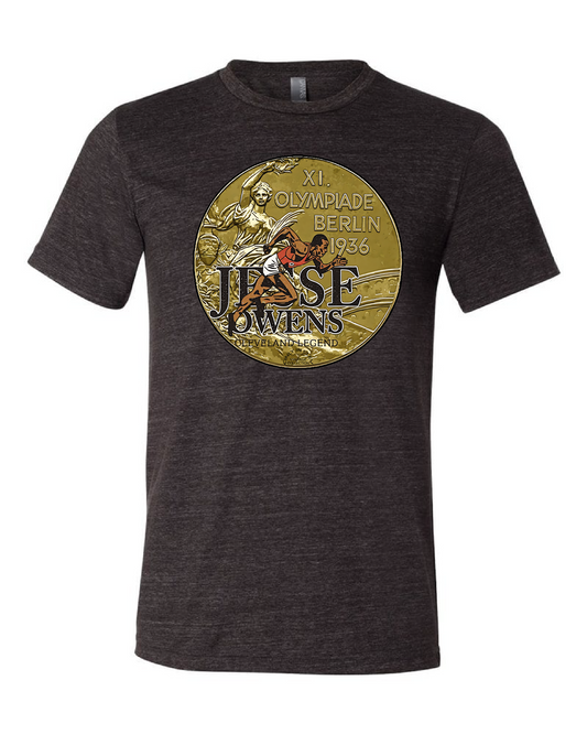 "Jesse Owens" Design on Black - Only in Clev 