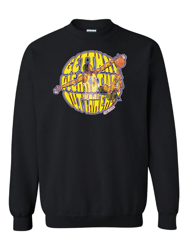 "Get That Weak Stuff Outta Here" Design on Black