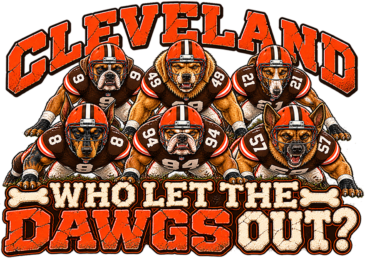 Original Who Let the Dawgs Out artwork