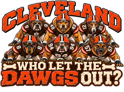 Original Who Let the Dawgs Out artwork