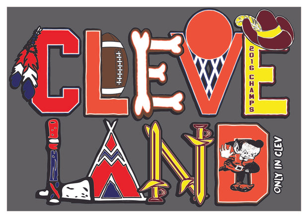 OIC Postcards - Only in Clev