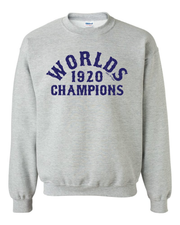 "1920 Worlds Champ 100 Year Anniversary" Baseball Design on Gray