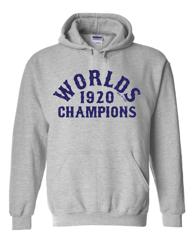 "1920 Worlds Champ 100 Year Anniversary" Baseball Design on Gray