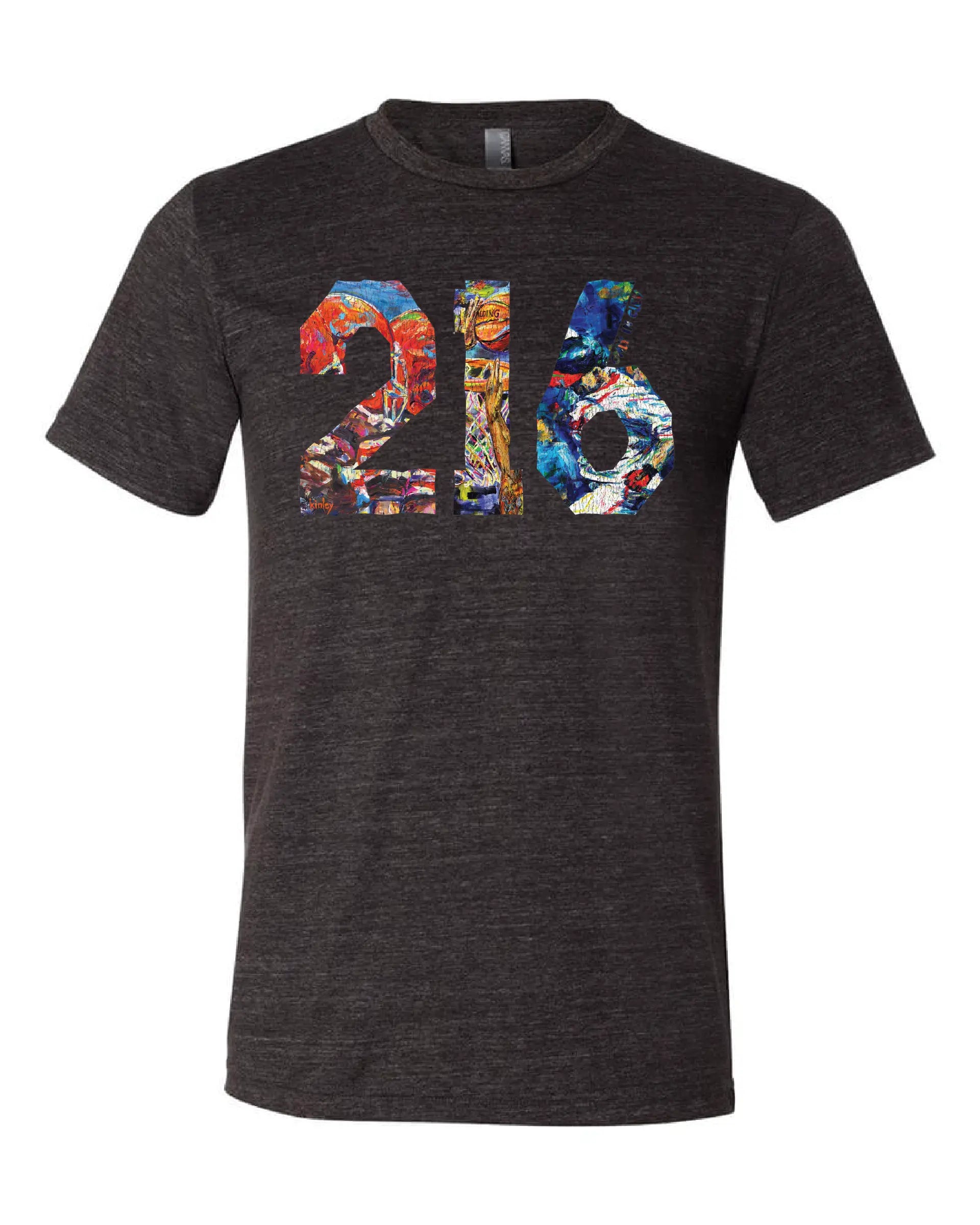 colorful 216 on Black - Only in Clev 3XL-Men-s-Short-Sleeve-T-Shirt