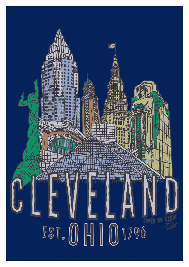 OIC Postcards - Only in Clev