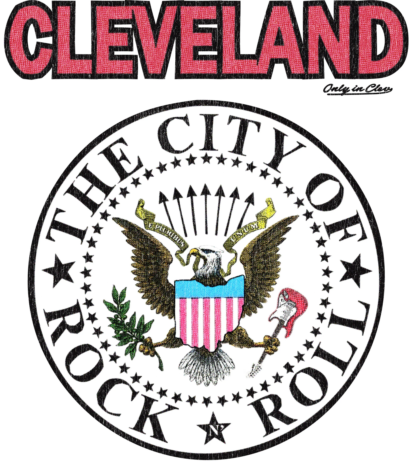 Cleveland Ram on Grey - Only in Clev 
