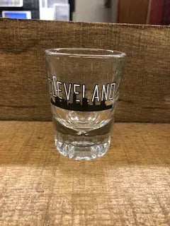 OIC Glassware Only in Clev Shot Glass