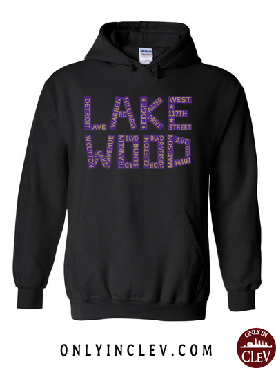 Lakewood Streets Design Hoodie - Only in Clev