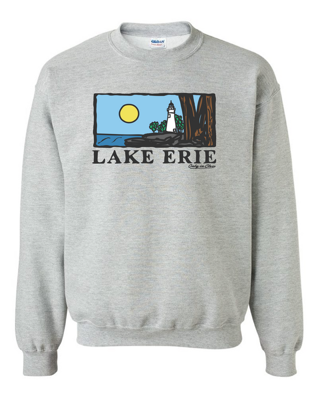 Lake Erie Horizon on Grey