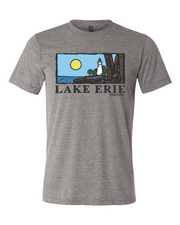 Lake Erie Horizon on Grey