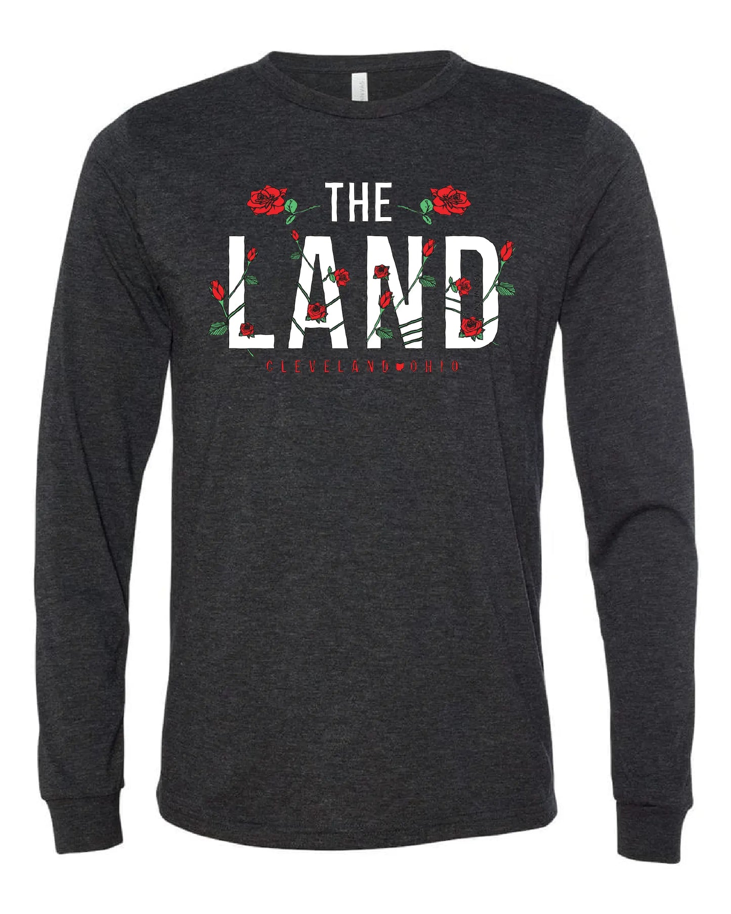 The Land with Roses - Only in Clev 3XL-Unisex-Long-Sleeve-T-Shirt