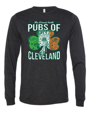 "Pubs of Cleveland" Design on Black - Only in Clev