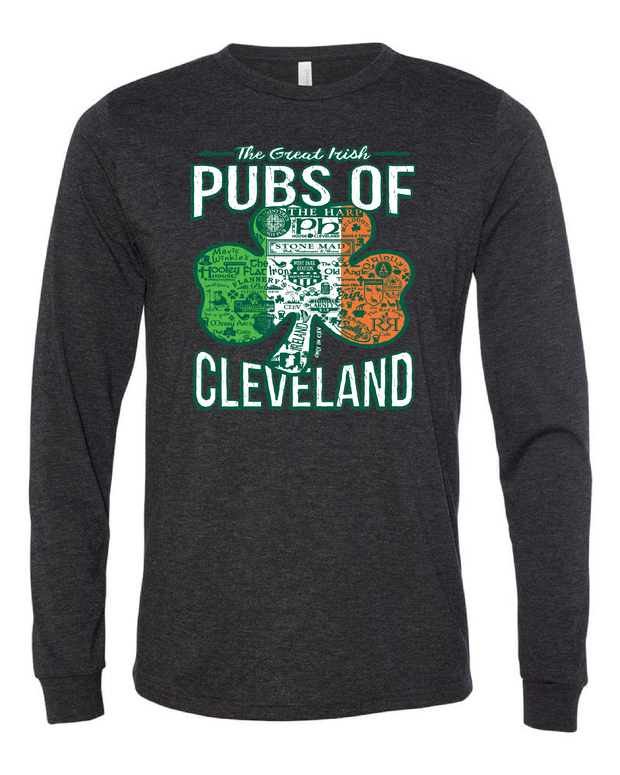 "Pubs of Cleveland" Design on Black - Only in Clev