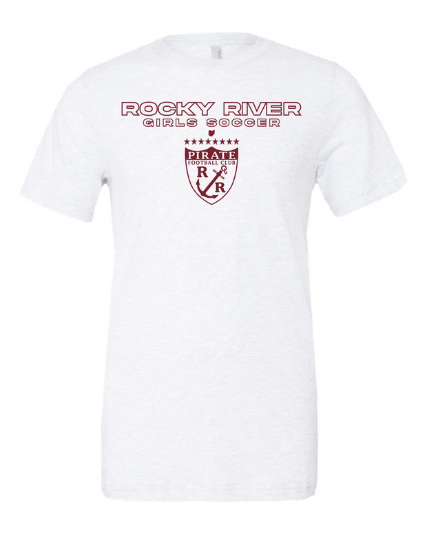 Rocky River Pirate's Crest Tee Shirt