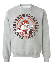 "Suncoast Browns Backers" Design on Gray