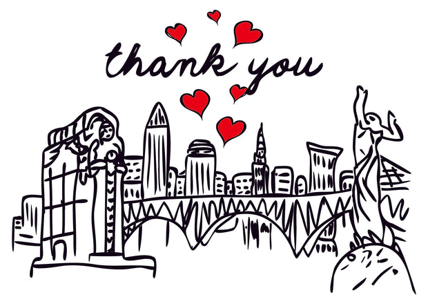 OIC Greeting Cards - Only in Clev